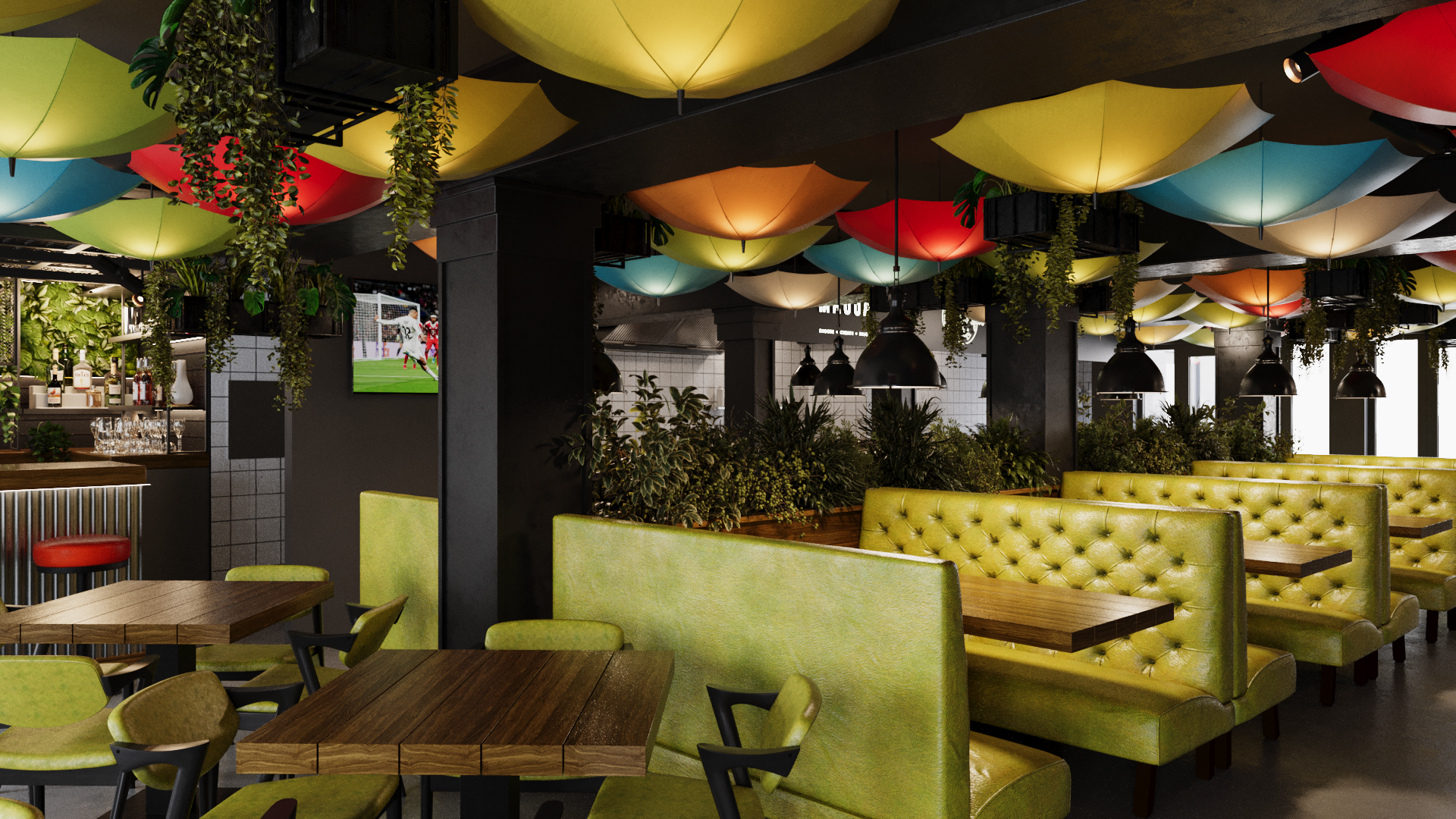 Garden Market architectural rendering
