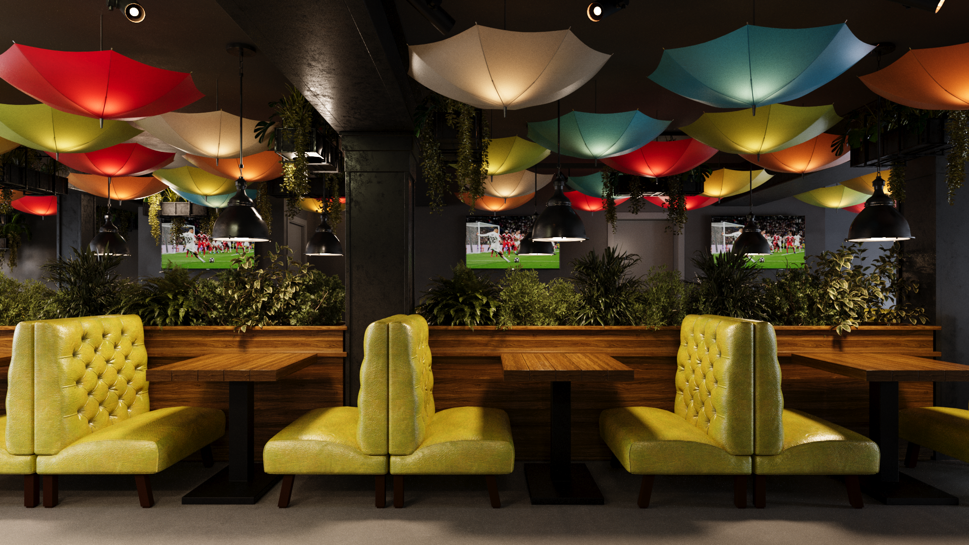 Garden Market architectural rendering